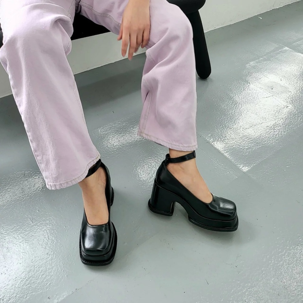 Shop Peche Tezza Platform Heels